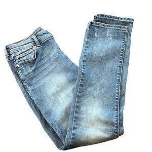 INC INTERNATIONAL CONCEPTS STRAIGHT LEVEL CURVY FIT JEANS size 0